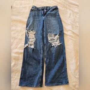 Hollister ultra high rise dad jeans